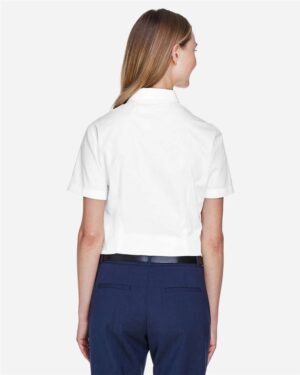 CORE365 Women's Optimum Short Sleeve Twill Shirt - Image 20