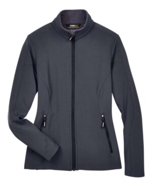CORE365 Women's Cruise Two-Layer Fleece Bonded Soft Shell Jacket - Image 6