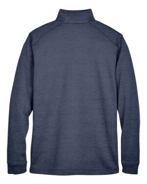 Devon & Jones Men's Newbury Mélange Fleece Quarter-Zip Pullover - Image 22