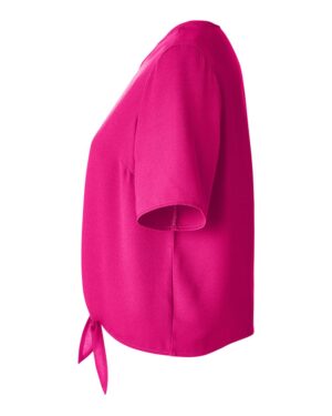 Devon & Jones Women's Perfect Fit™ Tie Front Blouse - Image 9