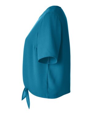 Devon & Jones Women's Perfect Fit™ Tie Front Blouse - Image 15