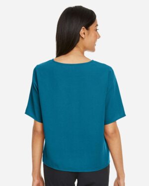 Devon & Jones Women's Perfect Fit™ Tie Front Blouse - Image 18