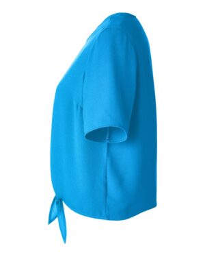 Devon & Jones Women's Perfect Fit™ Tie Front Blouse - Image 33