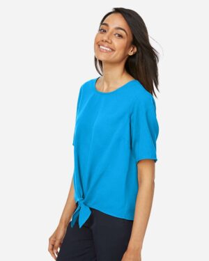 Devon & Jones Women's Perfect Fit™ Tie Front Blouse - Image 35