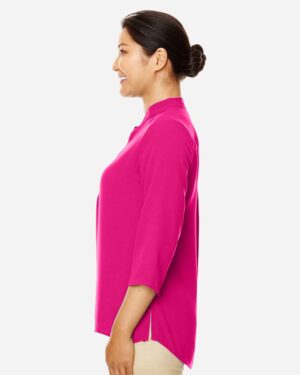 Devon & Jones Women's Perfect Fit™ Three-Quarter Sleeve Crepe Tunic - Image 7