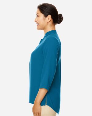 Devon & Jones Women's Perfect Fit™ Three-Quarter Sleeve Crepe Tunic - Image 11