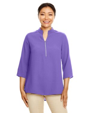 Devon & Jones Women's Perfect Fit™ Three-Quarter Sleeve Crepe Tunic - Image 14