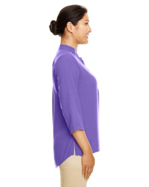 Devon & Jones Women's Perfect Fit™ Three-Quarter Sleeve Crepe Tunic - Image 15