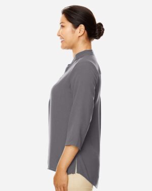 Devon & Jones Women's Perfect Fit™ Three-Quarter Sleeve Crepe Tunic - Image 19