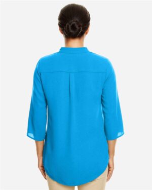 Devon & Jones Women's Perfect Fit™ Three-Quarter Sleeve Crepe Tunic - Image 28
