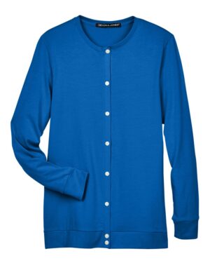 Devon & Jones Women's Perfect Fit™ Ribbon Cardigan - Image 6