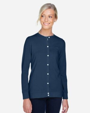 Devon & Jones Women's Perfect Fit™ Ribbon Cardigan - Image 18