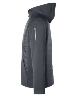 CORE365 Unisex Techno Lite Hybrid Hooded Jacket - Image 9