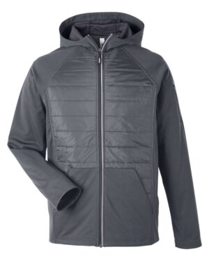 CORE365 Unisex Techno Lite Hybrid Hooded Jacket - Image 7