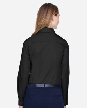 Devon & Jones Women's Crown Collection® Broadcloth Woven Dress Shirt - Image 5