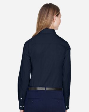 Devon & Jones Women's Crown Collection® Broadcloth Woven Dress Shirt - Image 20