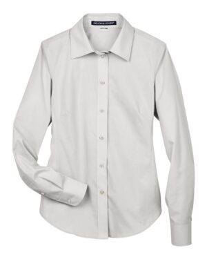 Devon & Jones Women's Crown Collection® Broadcloth Woven Dress Shirt - Image 21