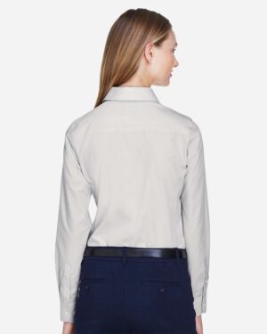 Devon & Jones Women's Crown Collection® Broadcloth Woven Dress Shirt - Image 25