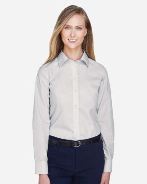 Devon & Jones Women's Crown Collection® Broadcloth Woven Dress Shirt - Image 23