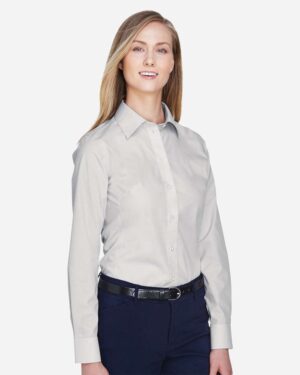 Devon & Jones Women's Crown Collection® Broadcloth Woven Dress Shirt - Image 24