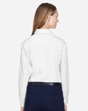 Devon & Jones Women's Crown Collection® Broadcloth Woven Dress Shirt - Image 30