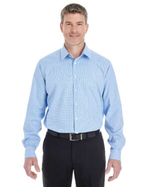 Devon & Jones Men's Crown Collection® Royal Dobby Dress Shirt - Image 4