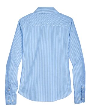 Devon & Jones Women's Crown Collection® Banker Stripe Woven Dress Shirt - Image 7