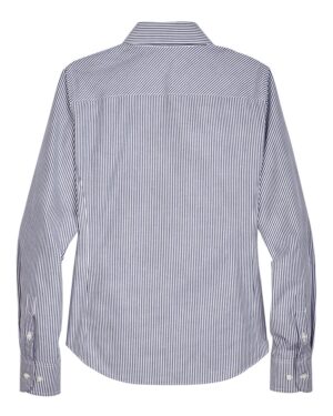 Devon & Jones Women's Crown Collection® Banker Stripe Woven Dress Shirt - Image 12