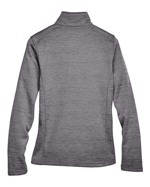 Devon & Jones Women's Newbury Mélange Fleece Quarter-Zip Pullover - Image 7