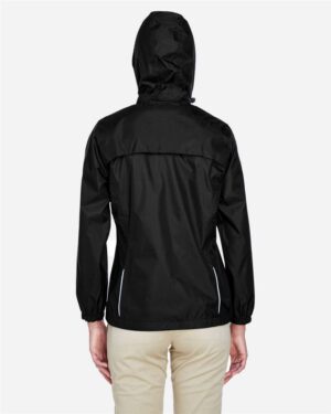 CORE365 Women's Climate Seam-Sealed Lightweight Variegated Ripstop Jacket - Image 5