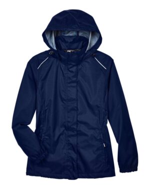 CORE365 Women's Climate Seam-Sealed Lightweight Variegated Ripstop Jacket - Image 6