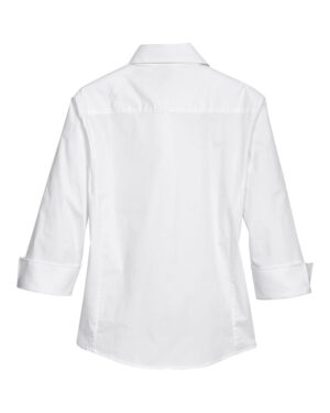 Devon & Jones Women's Perfect Fit™ Three-Quarter Sleeve Stretch Poplin Dress Shirt - Image 27