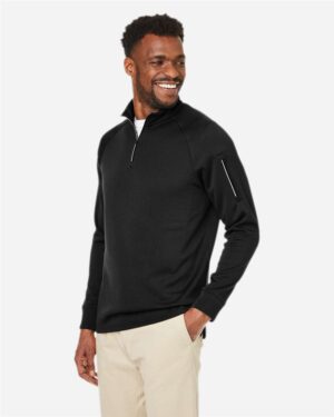 CORE365 Unisex Fusion ChromaSoft™ Fleece Quarter-Zip Pullover - Image 5