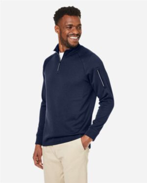 CORE365 Unisex Fusion ChromaSoft™ Fleece Quarter-Zip Pullover - Image 17