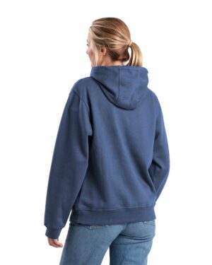 Berne Apparel Women's Heritage Zippered Pocket Hooded Sweatshirt - Image 4