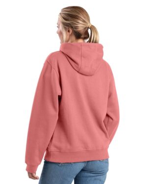 Berne Apparel Women's Heritage Zippered Pocket Hooded Sweatshirt - Image 6