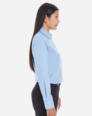 Devon & Jones Women's Crown Collection® Royal Dobby Woven Dress Shirt - Image 7