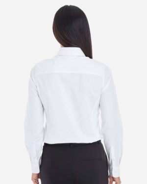 Devon & Jones Women's Crown Collection® Royal Dobby Woven Dress Shirt - Image 12