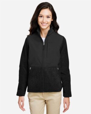 CORE365 Women's Journey Summit Hybrid Full-Zip - Image 4