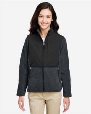 CORE365 Women's Journey Summit Hybrid Full-Zip - Image 16