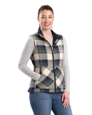 Berne Apparel Women's Insulated Flannel Vest - Image 3
