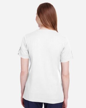 Devon & Jones Women's CrownLux Performance® Plaited Rolled Sleeve Shirt - Image 45