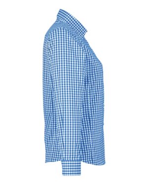 Devon & Jones Women's CrownLux Performance® Gingham Dress Shirt - Image 3
