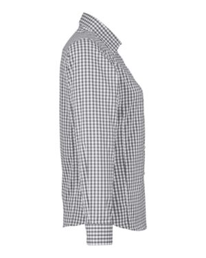 Devon & Jones Women's CrownLux Performance® Gingham Dress Shirt - Image 9