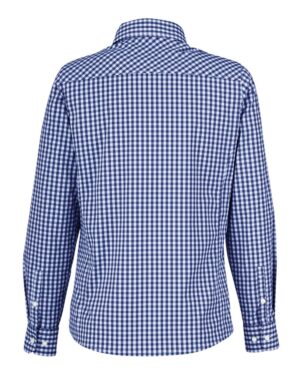 Devon & Jones Women's CrownLux Performance® Gingham Dress Shirt - Image 14