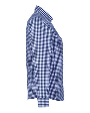 Devon & Jones Women's CrownLux Performance® Gingham Dress Shirt - Image 15