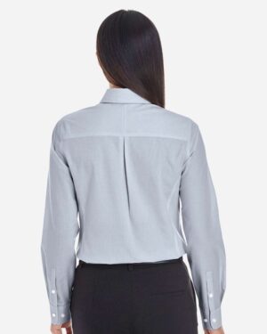 Devon & Jones Women's Crown Collection® Striped Woven Dress Shirt - Image 8