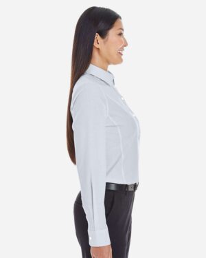 Devon & Jones Women's Crown Collection® Striped Woven Dress Shirt - Image 15