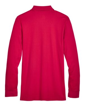 Devon & Jones Men's Tall CrownLux Performance® Plaited Long Sleeve Polo - Image 12