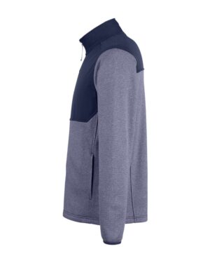 CORE365 Men's Venture Heathered Stripe Hybrid Jacket - Image 9